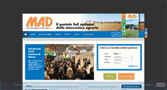 Desktop Screenshot of macchineagricoledomani.it